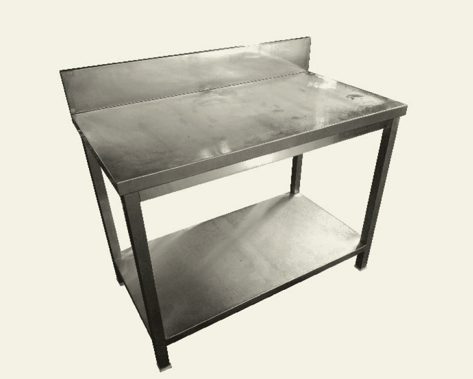 Work table with 1 under shelf